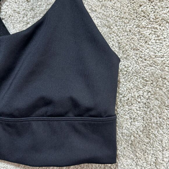 Natori Impulse Racerback Sports Bra Women's Medium Black Wire Free Scoop Neck - Picture 7 of 12